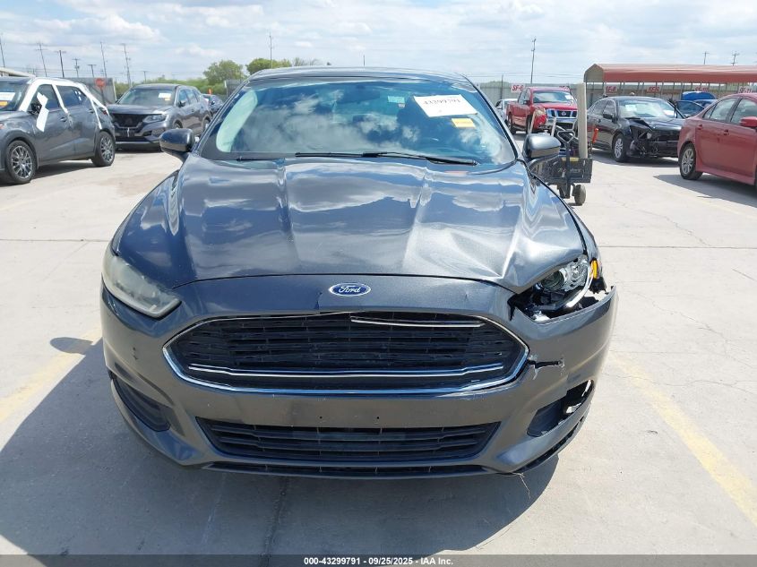2016 Ford Fusion S VIN: 3FA6P0G76GR382155 Lot: 43299791