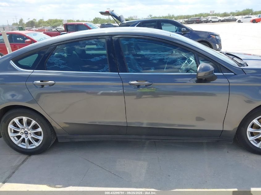 2016 Ford Fusion S VIN: 3FA6P0G76GR382155 Lot: 43299791