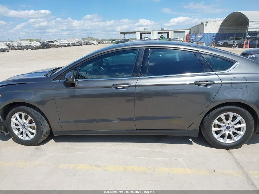 2016 Ford Fusion S VIN: 3FA6P0G76GR382155 Lot: 43299791