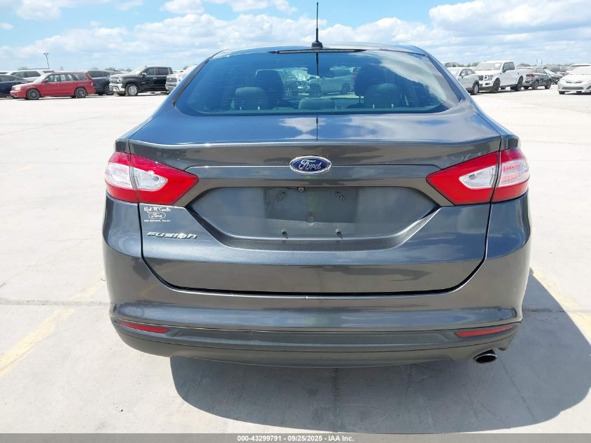 2016 Ford Fusion S VIN: 3FA6P0G76GR382155 Lot: 43299791