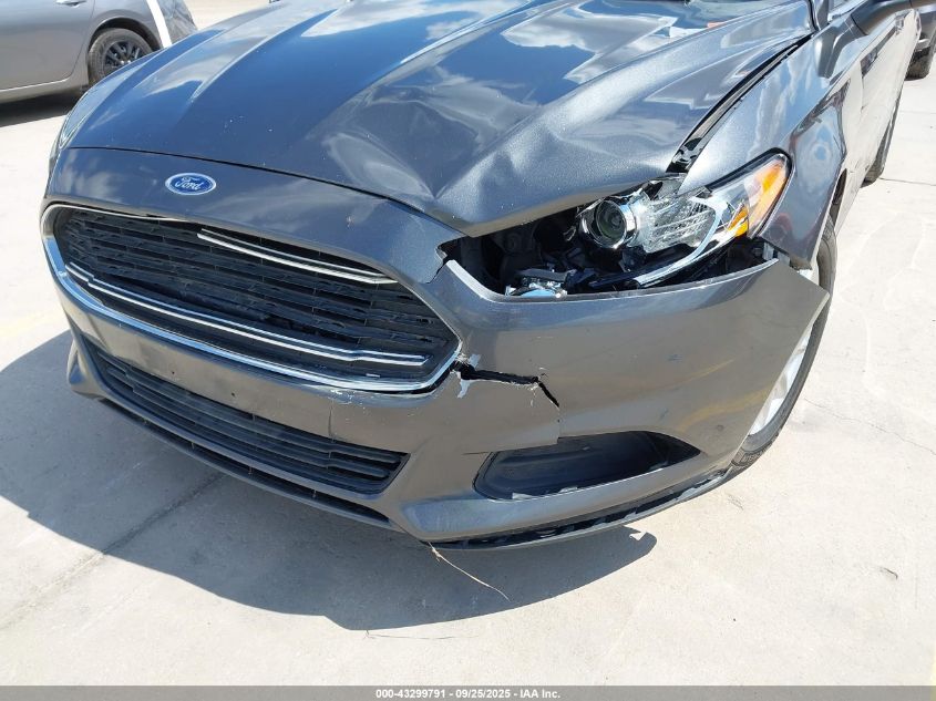 2016 Ford Fusion S VIN: 3FA6P0G76GR382155 Lot: 43299791