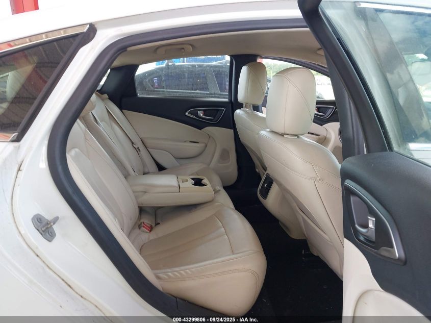 2015 Chrysler 200 C VIN: 1C3CCCCBXFN629185 Lot: 43299806