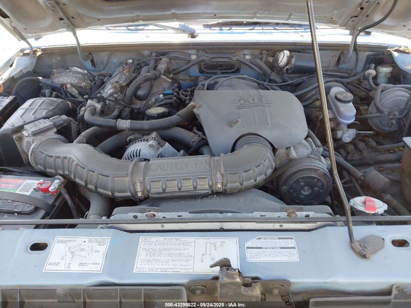 1991 Ford Explorer VIN: 1FMDU34X2MUE11988 Lot: 43299822