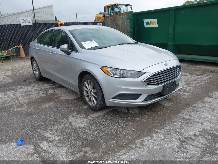 2017 FORD FUSION SE - 3FA6P0H72HR171471