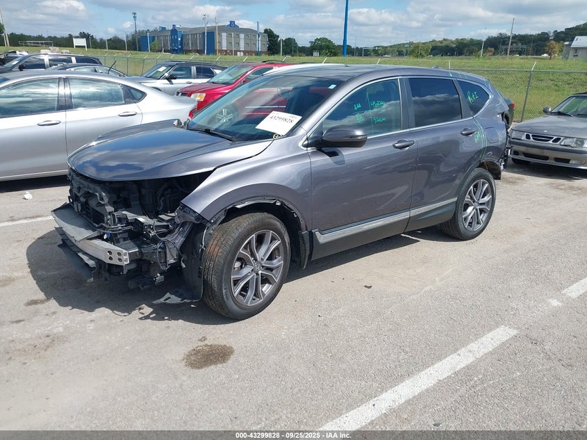 2021 HONDA CR-V AWD TOURING - 5J6RW2H92ML019233