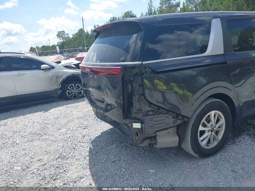 2024 Kia Carnival Mpv Lx Seat Package VIN: KNDNB4H30R6364547 Lot: 43299833