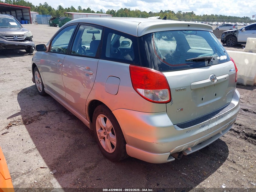 2003 Toyota Matrix Xr grey hatchback gasoline 2T1KR32E63C075577 photo #4