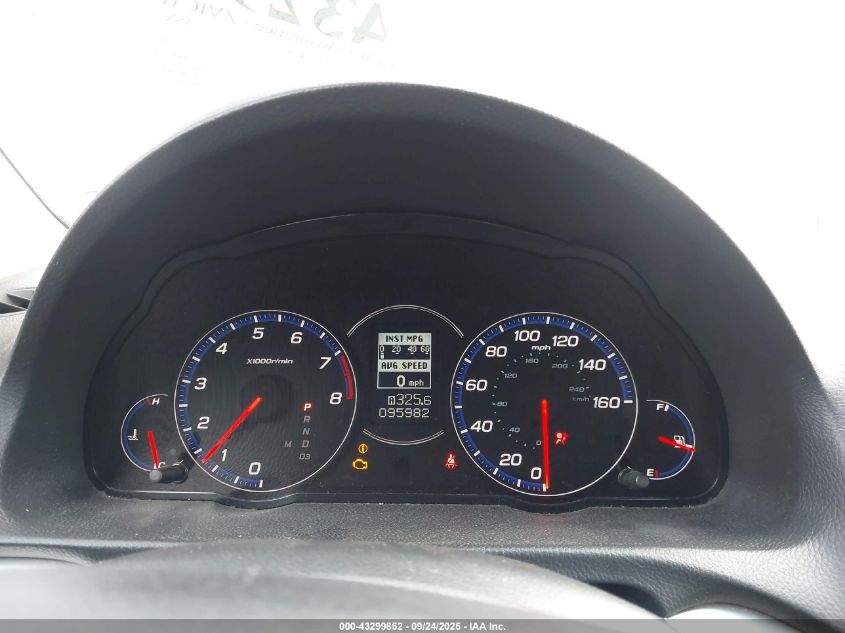 2007 Acura Tsx VIN: JH4CL96877C020193 Lot: 43299852