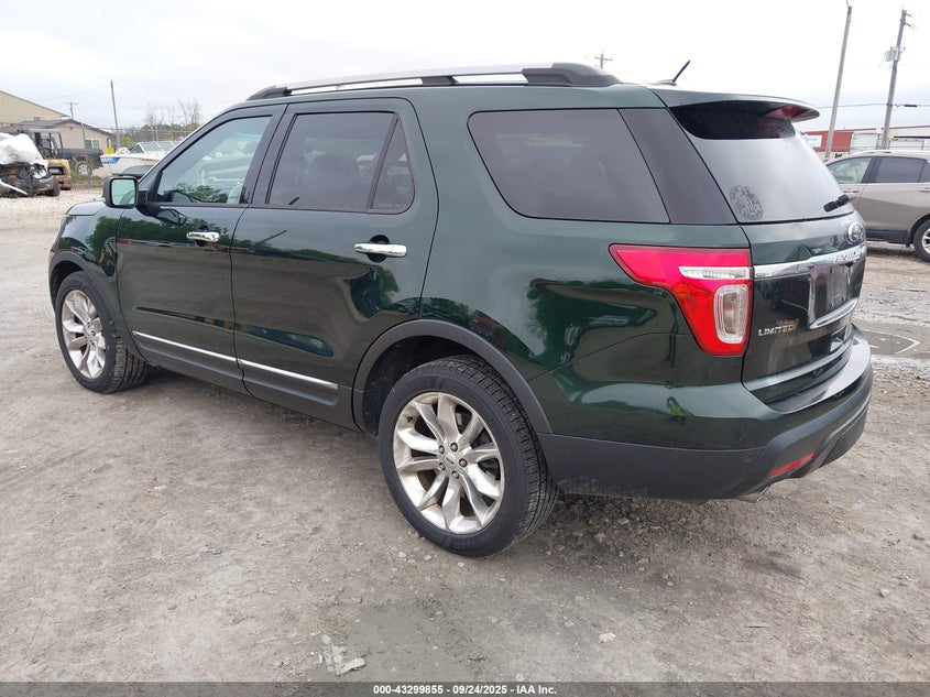 Vin: 1fm5k8f80dgb24029, lot: 43794475, ford explorer limited 20133