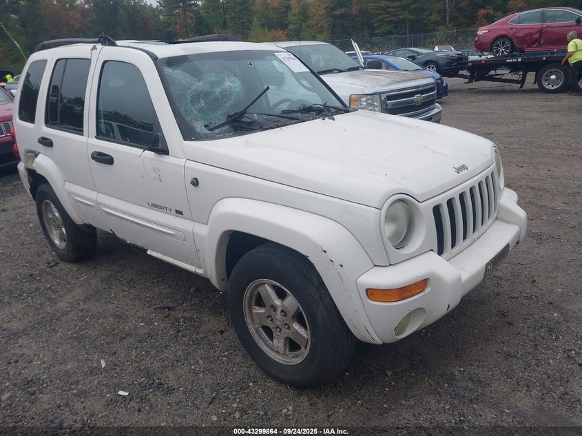2003 Jeep Liberty Limited Edition white other gasoline 1J4GL58K53W726683 photo #1