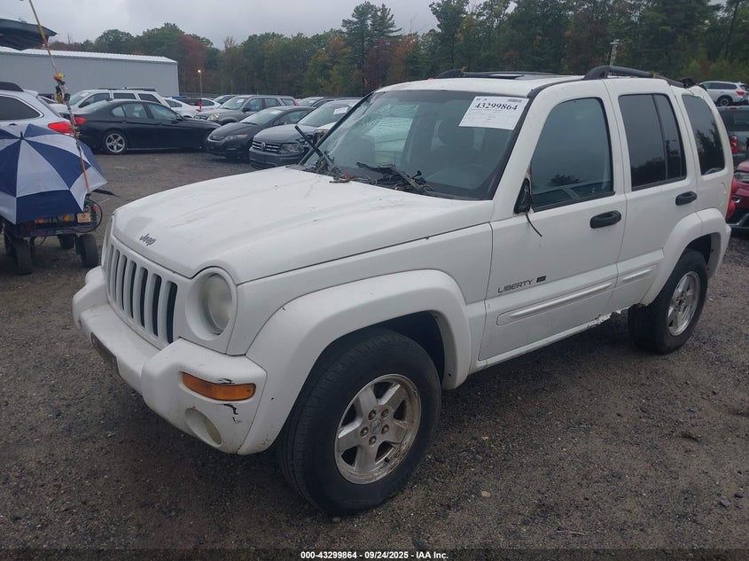 2003 Jeep Liberty Limited Edition white other gasoline 1J4GL58K53W726683 photo #3