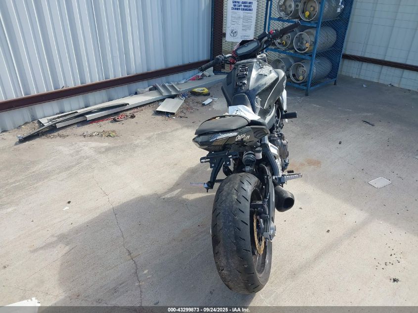 2016 Yamaha Fz07 VIN: JYARM06E1GA007618 Lot: 43299873