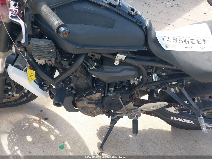 2016 Yamaha Fz07 VIN: JYARM06E1GA007618 Lot: 43299873