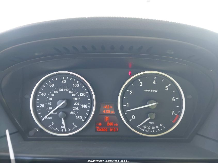 2008 BMW 535I VIN: WBANW13568CZ74381 Lot: 43299907