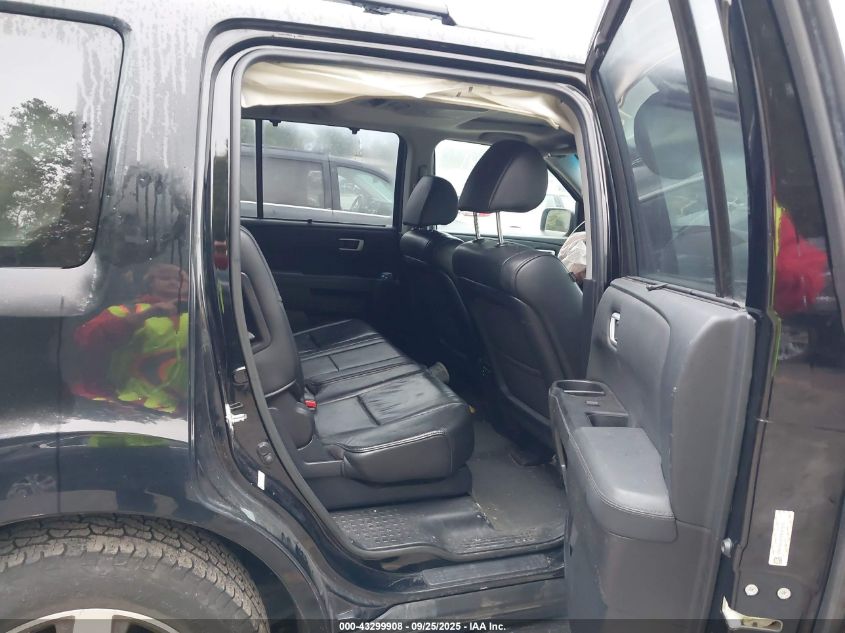 2013 Honda Pilot Touring VIN: 5FNYF4H97DB047819 Lot: 43299908