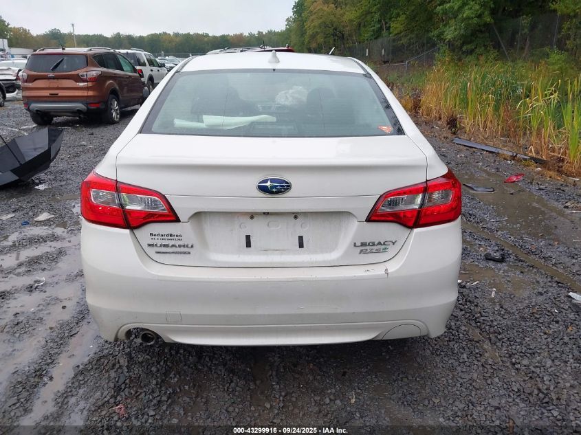 2016 Subaru Legacy 2.5I Limited VIN: 4S3BNAN67G3040159 Lot: 43299916