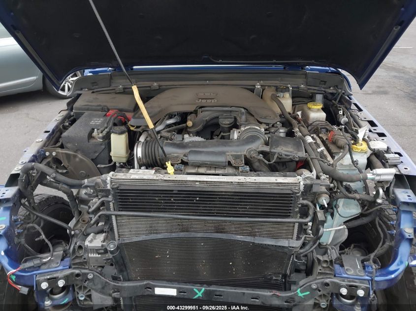 2018 Jeep Wrangler Unlimited Sport 4X4 VIN: 1C4HJXDG2JW183254 Lot: 43299951