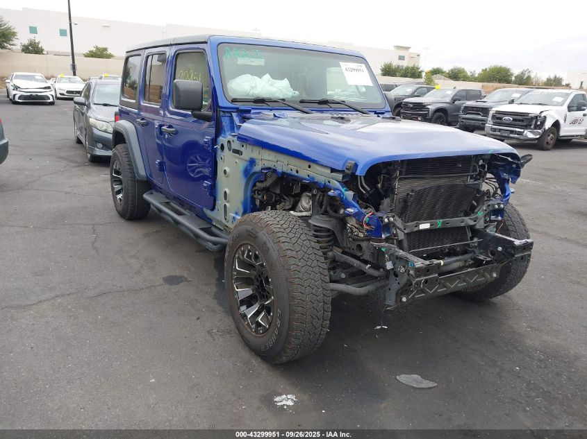 2018 Jeep Wrangler Unlimited Sport 4X4 VIN: 1C4HJXDG2JW183254 Lot: 43299951