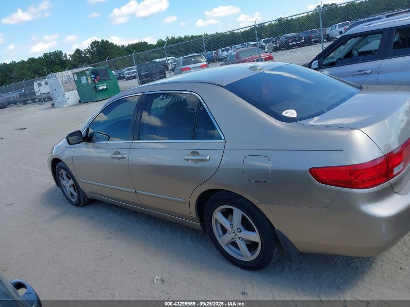 2005 Honda Accord 2.4 Ex VIN: 1HGCM56865A068821 Lot: 43299959