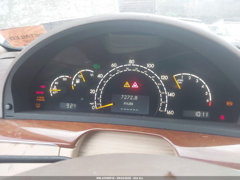 2006 Mercedes-Benz S 350 VIN: WDBNF67J668470783 Lot: 43300016