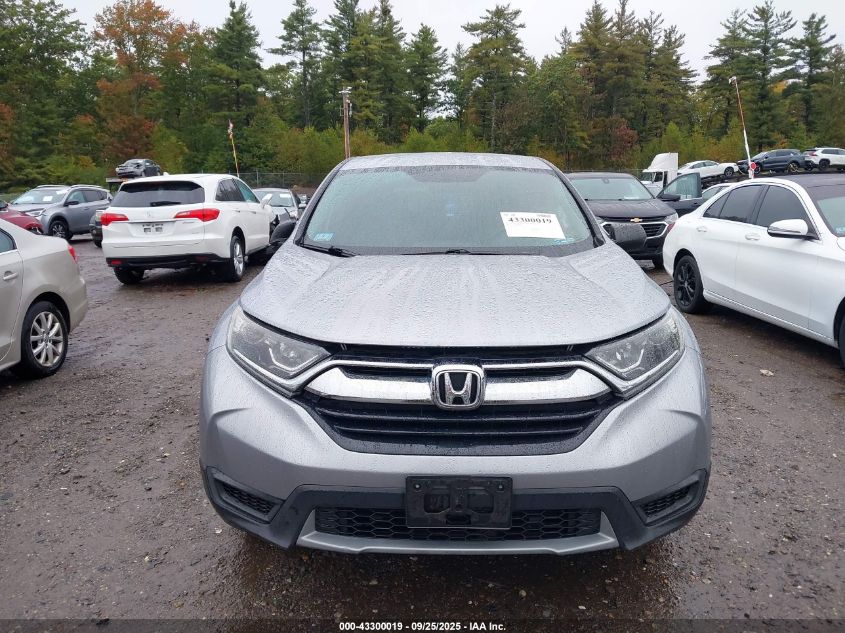 2017 Honda Cr-V Lx VIN: 5J6RW6H31HL005932 Lot: 43300019