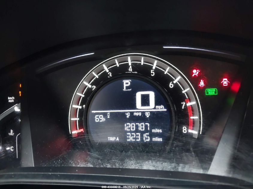 2017 Honda Cr-V Lx VIN: 5J6RW6H31HL005932 Lot: 43300019