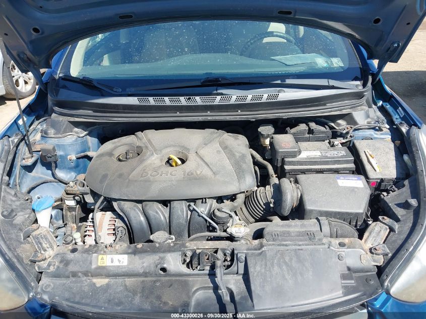 2014 Hyundai Elantra Se VIN: KMHDH4AE5EU111523 Lot: 43300026