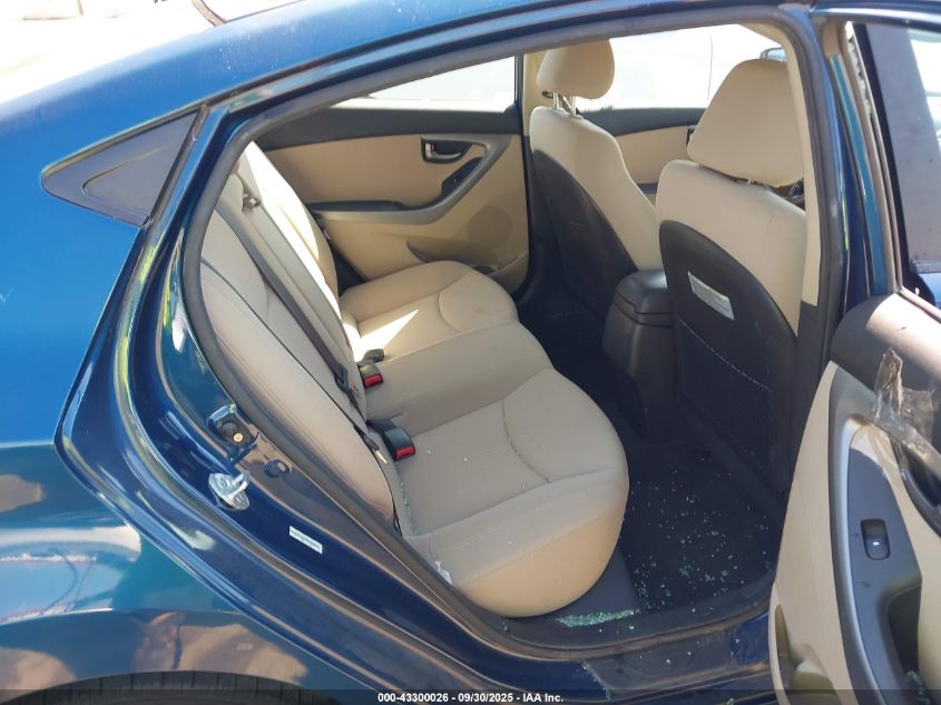 2014 Hyundai Elantra Se VIN: KMHDH4AE5EU111523 Lot: 43300026