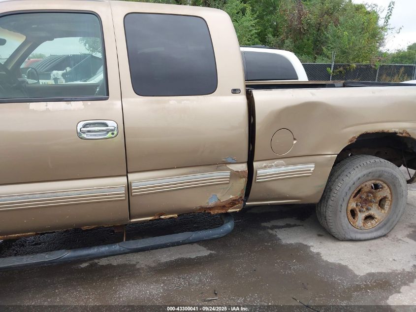 1999 Chevrolet Silverado 1500 Ls VIN: 1GCEK19T8XE113369 Lot: 43300041