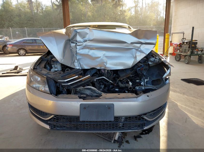 2013 Volkswagen Passat 2.5L Se VIN: 1VWBP7A38DC071860 Lot: 43300060