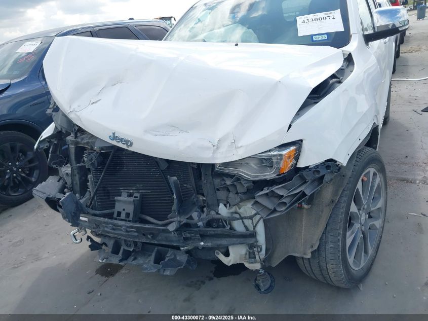 2017 Jeep Grand Cherokee Overland 4X4 VIN: 1C4RJFCG2HC942478 Lot: 43300072