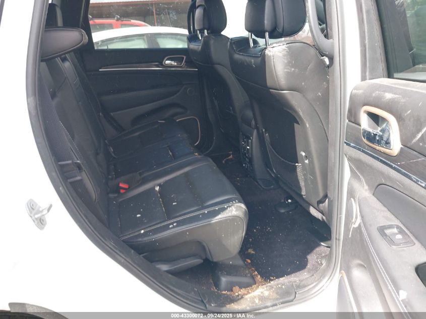 2017 Jeep Grand Cherokee Overland 4X4 VIN: 1C4RJFCG2HC942478 Lot: 43300072