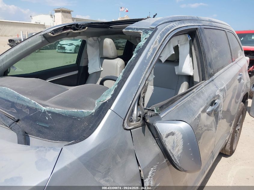 2016 Toyota Highlander Xle V6 VIN: 5TDKKRFH0GS502941 Lot: 43300074