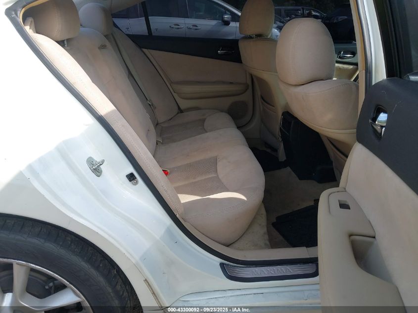 2014 Nissan Maxima 3.5 S/3.5 Sv VIN: 1N4AA5AP0EC458532 Lot: 43300092