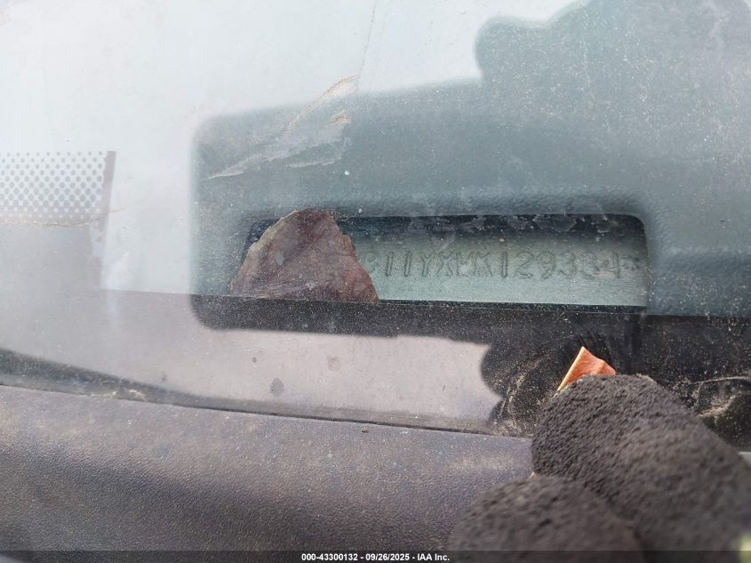 1998 Dodge Ram Van 1500 Commercial/Conversion VIN: 2B6HB11YXWK129334 Lot: 43300132