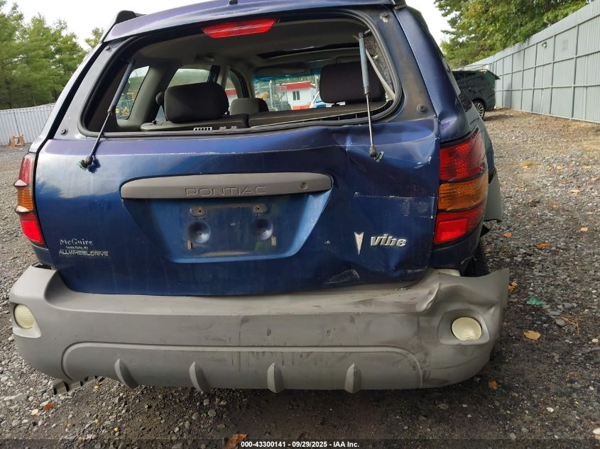 2004 Pontiac Vibe VIN: 5Y2SM62814Z404560 Lot: 43300141