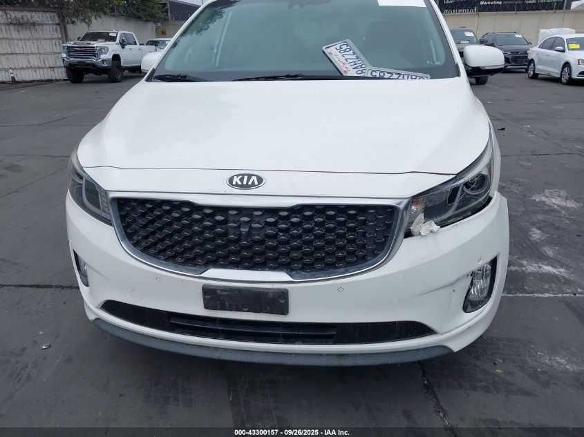 2017 Kia Sedona Sx VIN: KNDMC5C10H6337870 Lot: 43300157