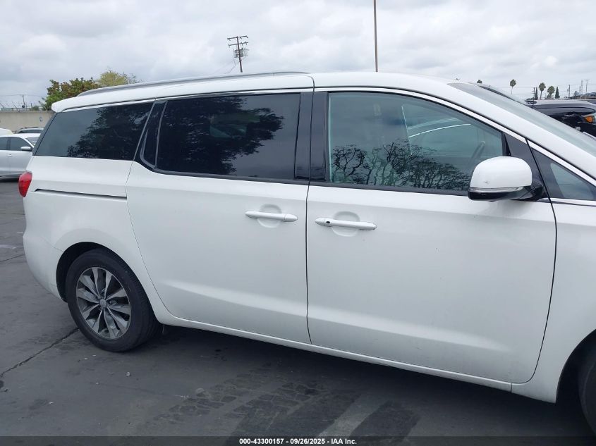 2017 Kia Sedona Sx VIN: KNDMC5C10H6337870 Lot: 43300157