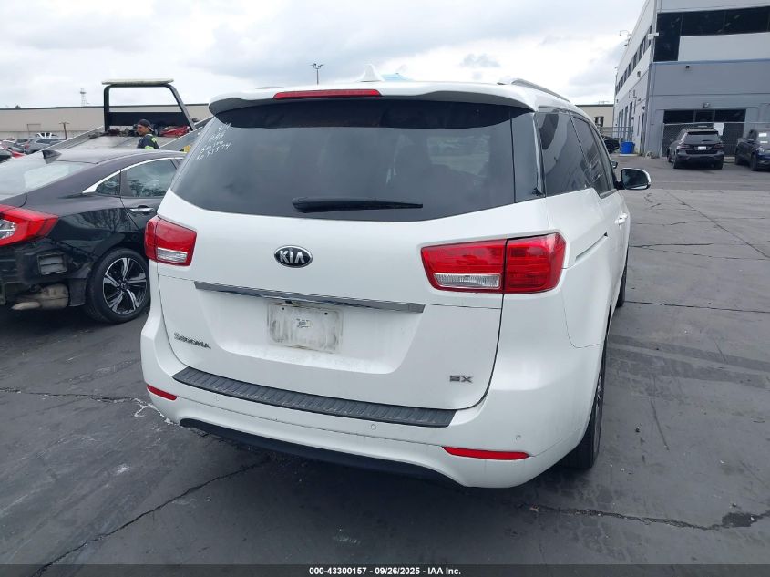2017 Kia Sedona Sx VIN: KNDMC5C10H6337870 Lot: 43300157