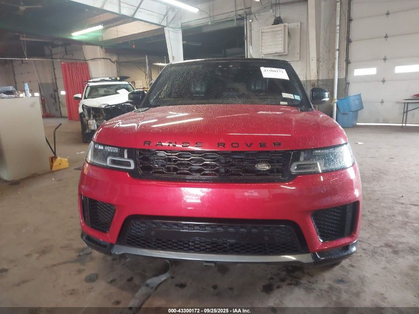 2020 Land Rover Range Rover Sport Hse Mhev VIN: SALWR2SU8LA899256 Lot: 43300172