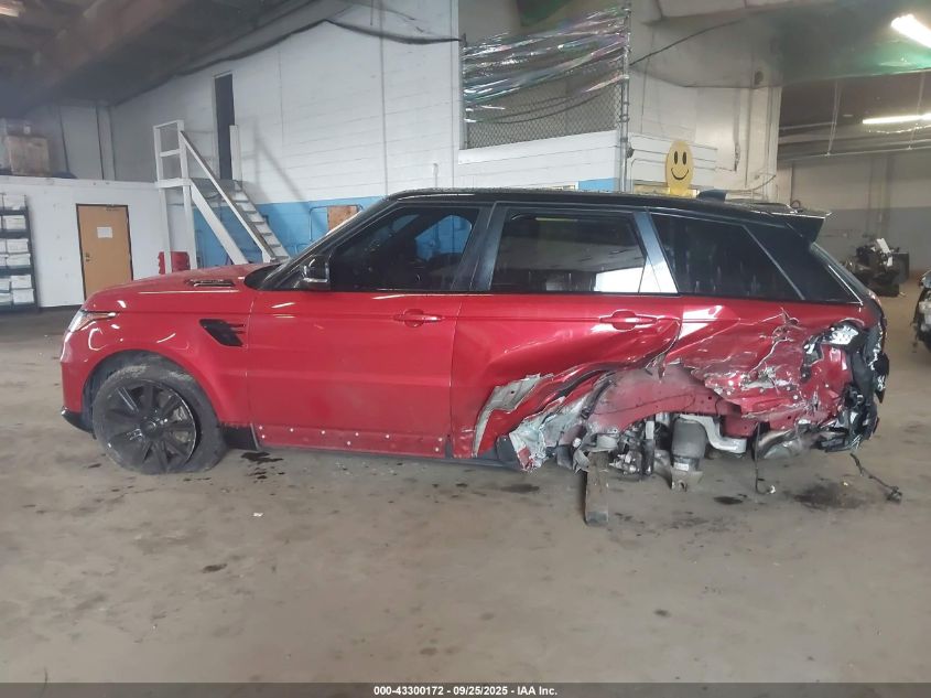 2020 Land Rover Range Rover Sport Hse Mhev VIN: SALWR2SU8LA899256 Lot: 43300172