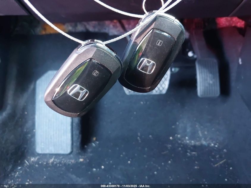 2025 Honda Accord Hybrid Ex-L VIN: 1HGCY2F6XSA009168 Lot: 43300178