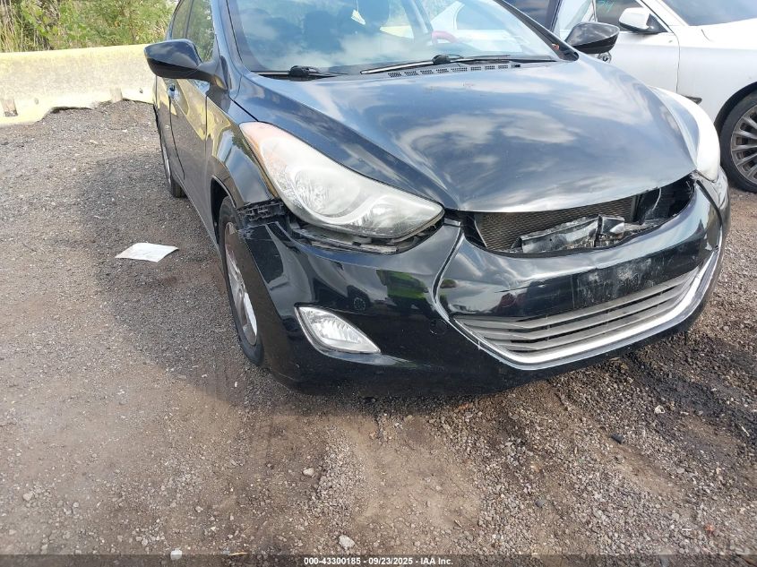 2013 Hyundai Elantra Gls VIN: 5NPDH4AE8DH446000 Lot: 43300185