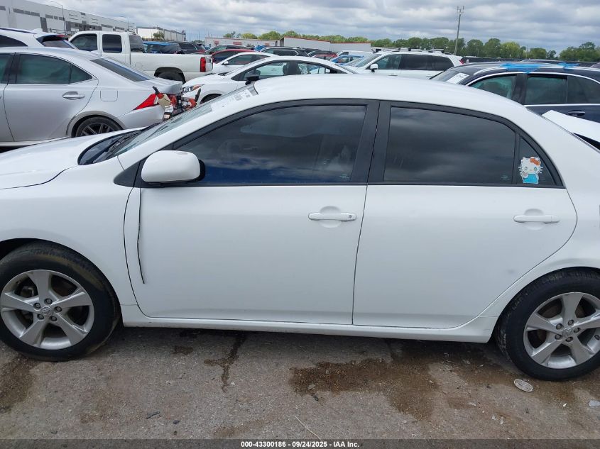 2011 Toyota Corolla Le VIN: 2T1BU4EE0BC640761 Lot: 43300186
