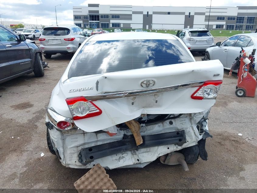 2011 Toyota Corolla Le VIN: 2T1BU4EE0BC640761 Lot: 43300186