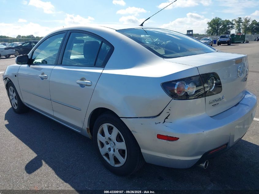 2008 Mazda Mazda3 I Sport VIN: JM1BK12G681788582 Lot: 43300187