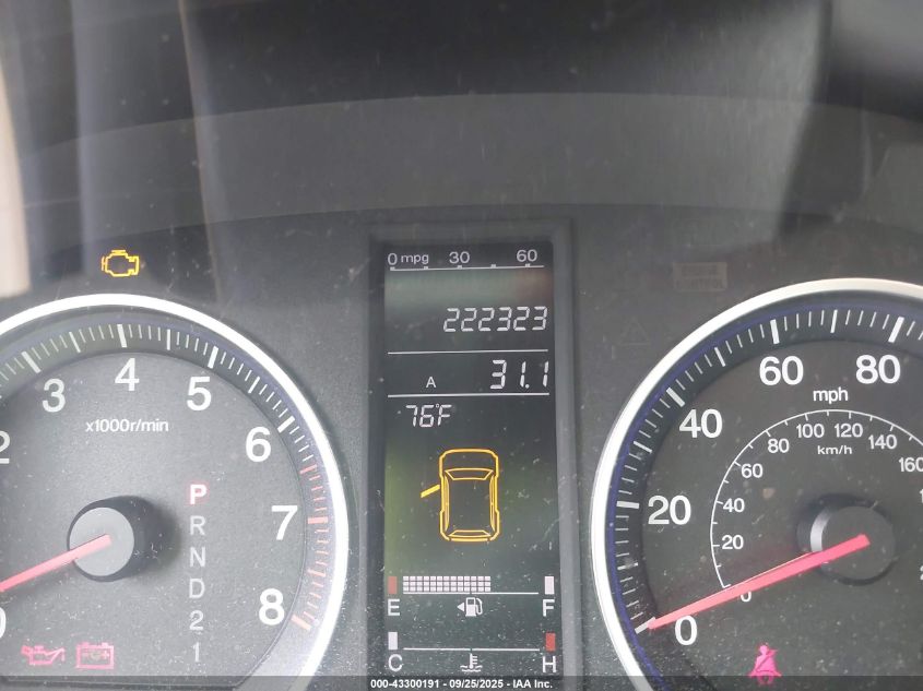 2008 Honda Cr-V Ex VIN: JHLRE38578C000052 Lot: 43300191