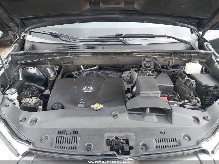 2017 Toyota Highlander Xle VIN: 5TDJZRFH7HS511404 Lot: 43300207