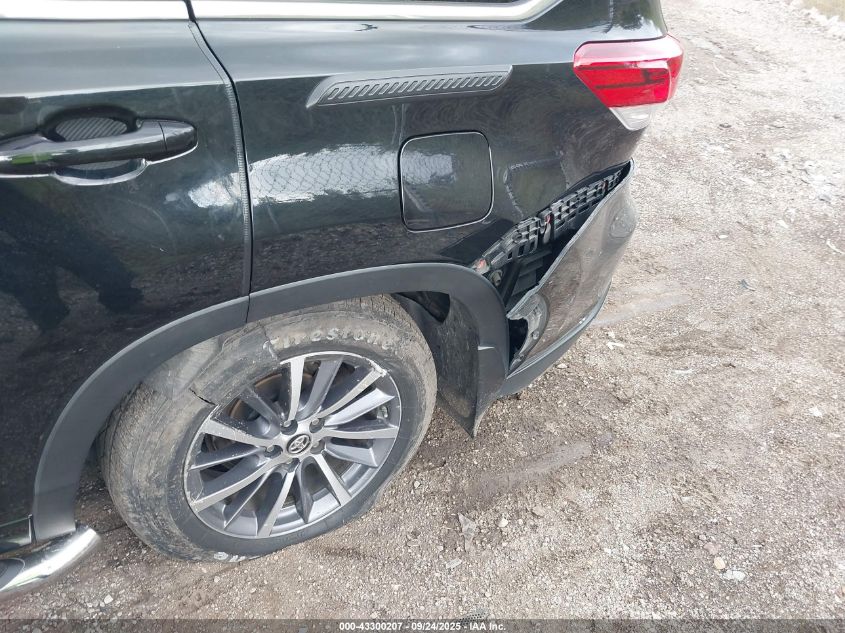 2017 Toyota Highlander Xle VIN: 5TDJZRFH7HS511404 Lot: 43300207