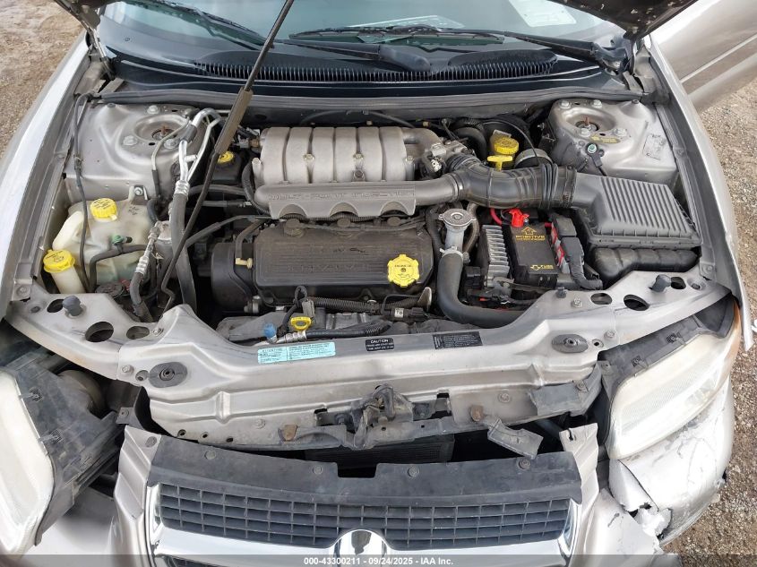 1998 Chrysler Sebring Jxi VIN: 3C3EL55H7WT303950 Lot: 43300211